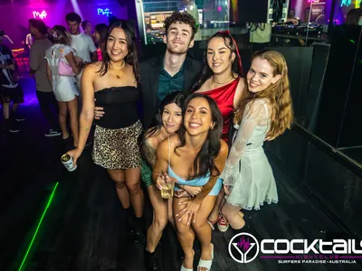 A professional photo of guests enjoying themselves at Cocktails Nightclub from our gallery.