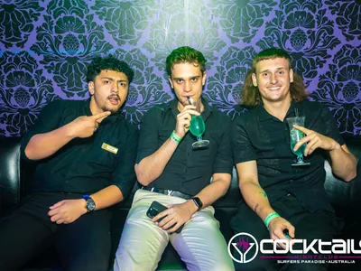 A professional photo of guests enjoying themselves at Cocktails Nightclub from our gallery.