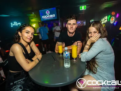 A professional photo of guests enjoying themselves at Cocktails Nightclub from our gallery.