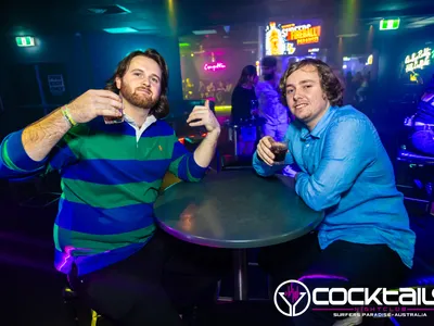 A professional photo of guests enjoying themselves at Cocktails Nightclub from our gallery.