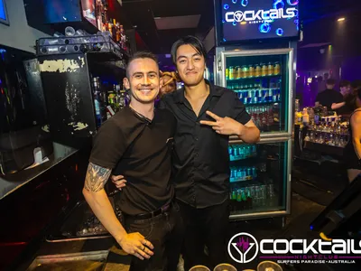 A professional photo of guests enjoying themselves at Cocktails Nightclub from our gallery.