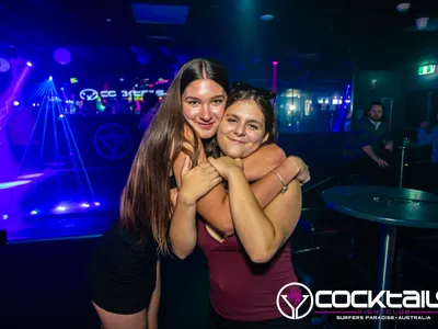 A professional photo of guests enjoying themselves at Cocktails Nightclub from our gallery.