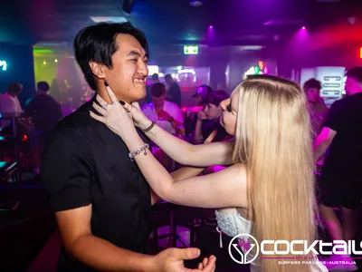 A professional photo of guests enjoying themselves at Cocktails Nightclub from our gallery.