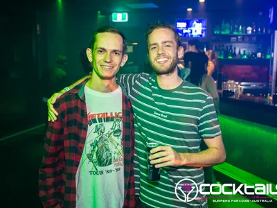 A professional photo of guests enjoying themselves at Cocktails Nightclub from our gallery.