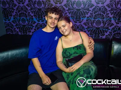 A professional photo of guests enjoying themselves at Cocktails Nightclub from our gallery.