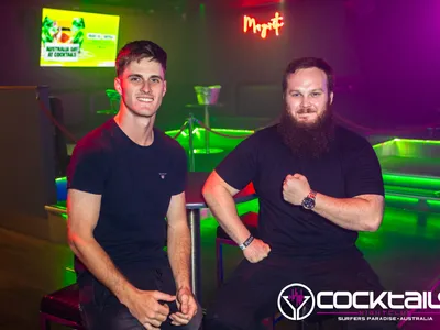 A professional photo of guests enjoying themselves at Cocktails Nightclub from our gallery.