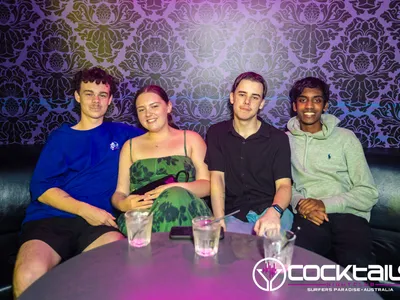 A professional photo of guests enjoying themselves at Cocktails Nightclub from our gallery.