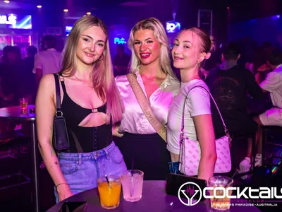 A professional photo of guests enjoying themselves at Cocktails Nightclub from our gallery.