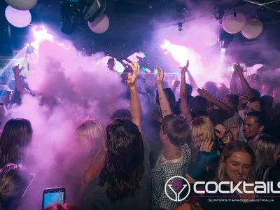 A professional photo of guests enjoying themselves at Cocktails Nightclub from our gallery.