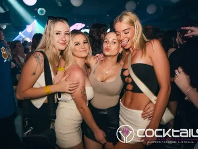 A professional photo of guests enjoying themselves at Cocktails Nightclub from our gallery.