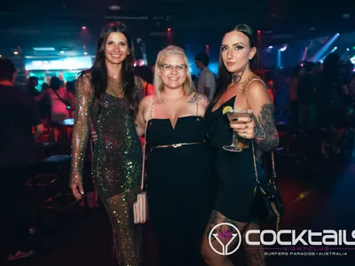 A professional photo of guests enjoying themselves at Cocktails Nightclub from our gallery.