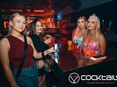 A professional photo of guests enjoying themselves at Cocktails Nightclub from our gallery.