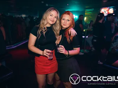 A professional photo of guests enjoying themselves at Cocktails Nightclub from our gallery.