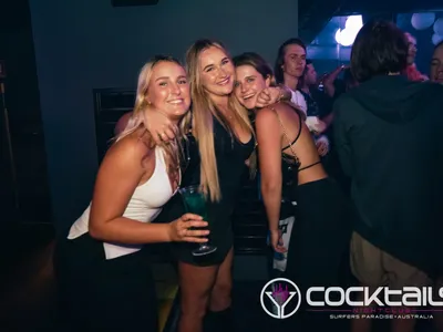 A professional photo of guests enjoying themselves at Cocktails Nightclub from our gallery.