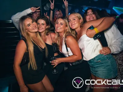 A professional photo of guests enjoying themselves at Cocktails Nightclub from our gallery.