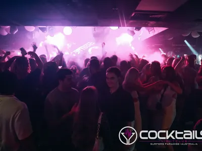 A professional photo of guests enjoying themselves at Cocktails Nightclub from our gallery.