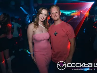 A professional photo of guests enjoying themselves at Cocktails Nightclub from our gallery.