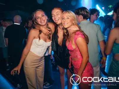 A professional photo of guests enjoying themselves at Cocktails Nightclub from our gallery.