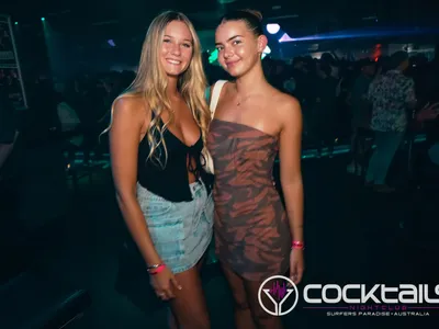 A professional photo of guests enjoying themselves at Cocktails Nightclub from our gallery.