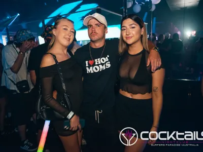 A professional photo of guests enjoying themselves at Cocktails Nightclub from our gallery.