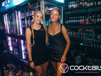 A professional photo of guests enjoying themselves at Cocktails Nightclub from our gallery.