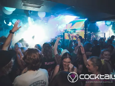 A professional photo of guests enjoying themselves at Cocktails Nightclub from our gallery.