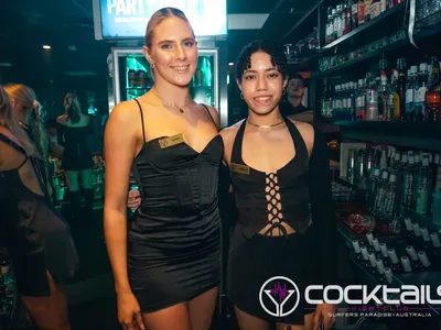 A professional photo of guests enjoying themselves at Cocktails Nightclub from our gallery.