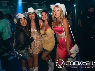 A professional photo of guests enjoying themselves at Cocktails Nightclub from our gallery.