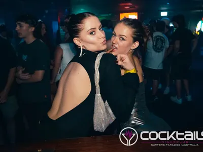 A professional photo of guests enjoying themselves at Cocktails Nightclub from our gallery.