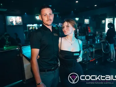 A professional photo of guests enjoying themselves at Cocktails Nightclub from our gallery.