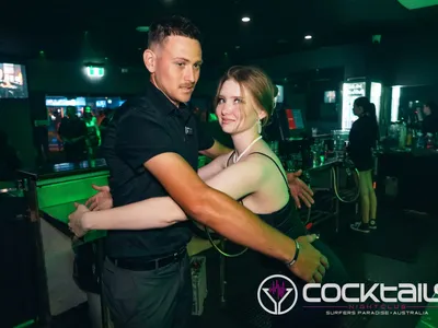 A professional photo of guests enjoying themselves at Cocktails Nightclub from our gallery.