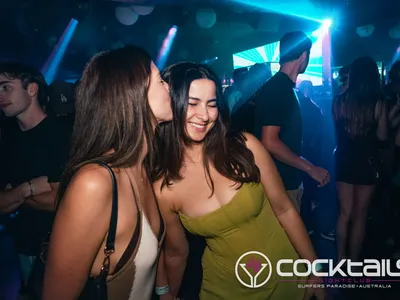 A professional photo of guests enjoying themselves at Cocktails Nightclub from our gallery.