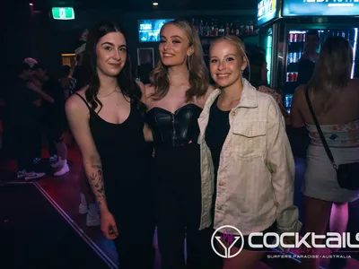 A professional photo of guests enjoying themselves at Cocktails Nightclub from our gallery.