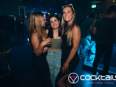 A professional photo of guests enjoying themselves at Cocktails Nightclub from our gallery.