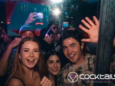 A professional photo of guests enjoying themselves at Cocktails Nightclub from our gallery.