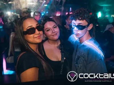 A professional photo of guests enjoying themselves at Cocktails Nightclub from our gallery.