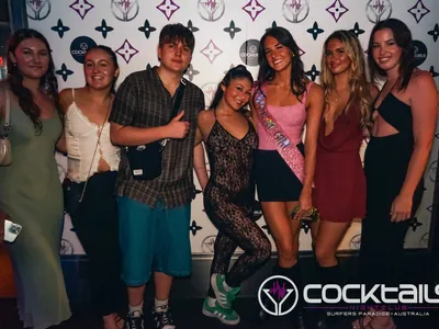 A professional photo of guests enjoying themselves at Cocktails Nightclub from our gallery.