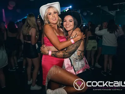 A professional photo of guests enjoying themselves at Cocktails Nightclub from our gallery.