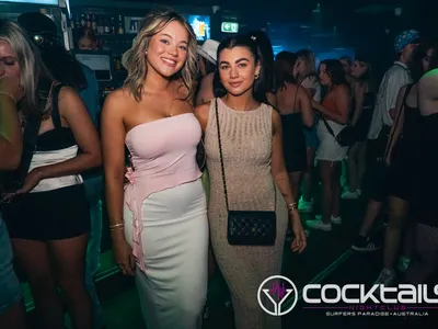 A professional photo of guests enjoying themselves at Cocktails Nightclub from our gallery.