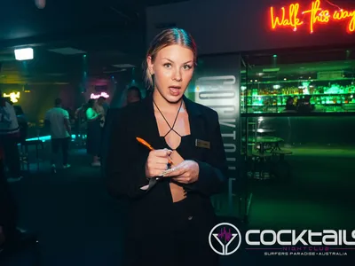 A professional photo of guests enjoying themselves at Cocktails Nightclub from our gallery.