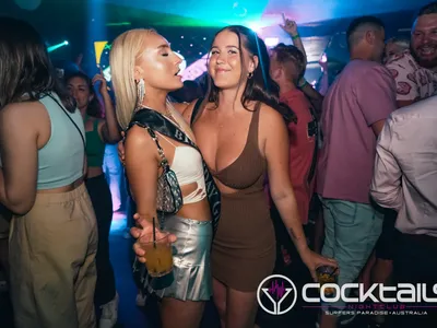 A professional photo of guests enjoying themselves at Cocktails Nightclub from our gallery.