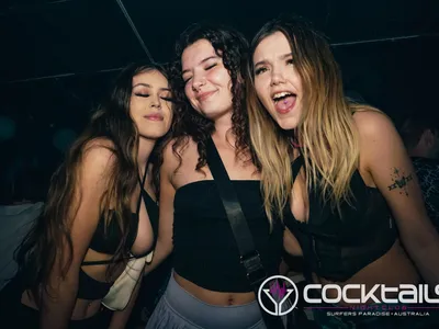 A professional photo of guests enjoying themselves at Cocktails Nightclub from our gallery.