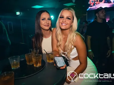 A professional photo of guests enjoying themselves at Cocktails Nightclub from our gallery.