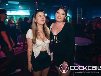 A professional photo of guests enjoying themselves at Cocktails Nightclub from our gallery.