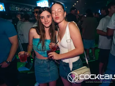 A professional photo of guests enjoying themselves at Cocktails Nightclub from our gallery.