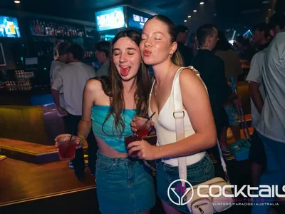 A professional photo of guests enjoying themselves at Cocktails Nightclub from our gallery.