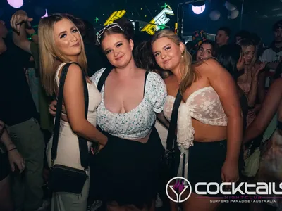 A professional photo of guests enjoying themselves at Cocktails Nightclub from our gallery.