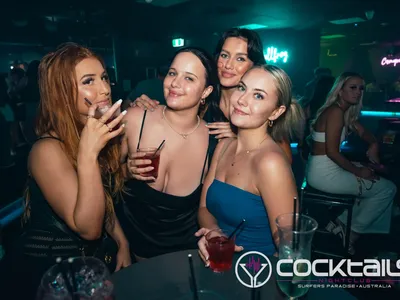 A professional photo of guests enjoying themselves at Cocktails Nightclub from our gallery.