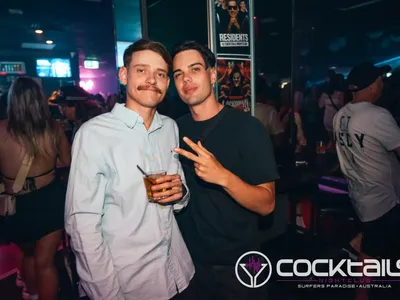 A professional photo of guests enjoying themselves at Cocktails Nightclub from our gallery.