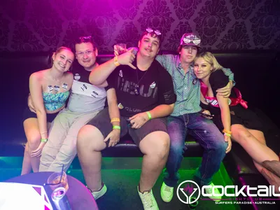 A professional photo of guests enjoying themselves at Cocktails Nightclub from our gallery.